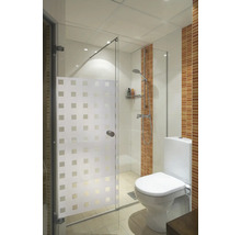 Badezimmer mit Dusche und Toilette