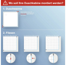 Duschtür in Nische SCHULTE ExpressPlus TouraPlus 90 cm Profilfarbe schwarz Klarglas mit Schmutzabweisende Glasbeschichtung-thumb-7