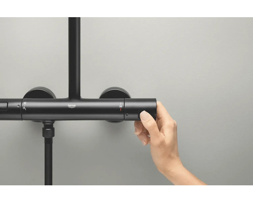 Armatur für Dusche mit Hand, um die Temperatur einzustellen