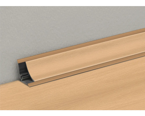 Sockelleiste mit Holzdekor für den Innenausbau