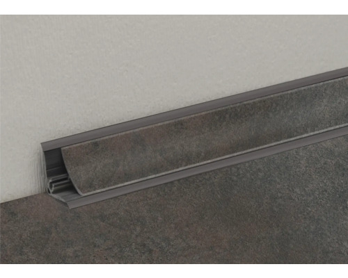 Sockelleiste zur Wandmontage an Bodenfliesen