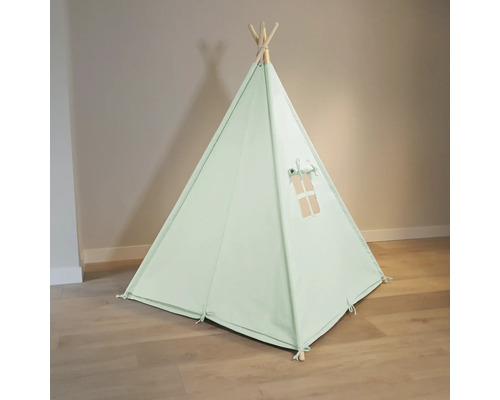 Kindertipi aus Stoff mit Fenster