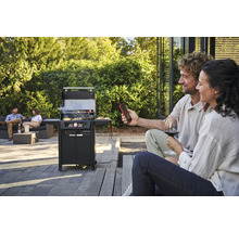 Gasgrill Char-Broil EVOLVE schwarz metallic inkl. 4 Brenner, Drehregler mit LED-Beleuchtung