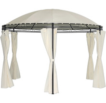 Pavillon mit Vorhängen für den Garten