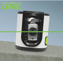 Laser-Nivelliergerät mit grüner Laserlinie für präzises Nivellieren