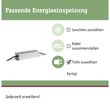 Paulmann Plug & Shine Power Supply Trafo IP67 75W silber 230/24V