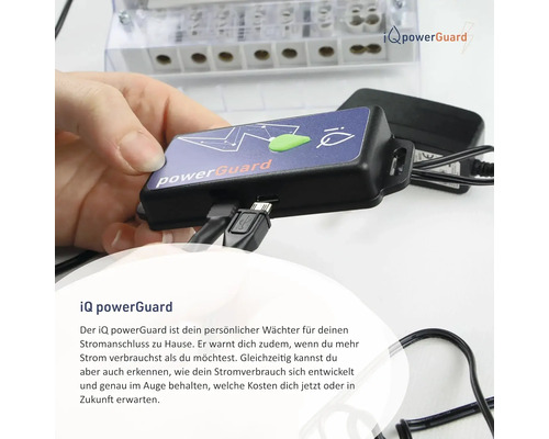 iQ powerGuard Stromwächter mit USB Kabel