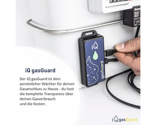 iQ gasGuard Gaszähler mit Kabelanschluss