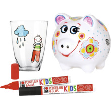 Marabu KiDS Porcelain & Glas Marker Mega Fun 10x 1-3 mm