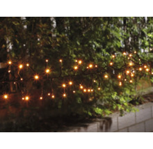 Lichterkette mit warmweißem Licht zur Dekoration im Außenbereich