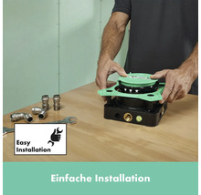 Installation einer Verteilerstation für Sanitäranlagen