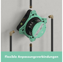 Installationskörper mit flexiblen Anschlüssen