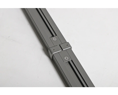 Verbindung von zwei Aluminiumprofilen mit Schrauben