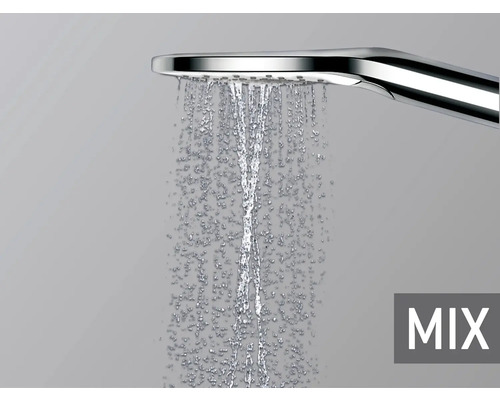 Handbrause mit Wasserstrahl