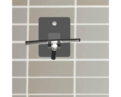 Duschabzieher mit Halterung zur Badreinigung