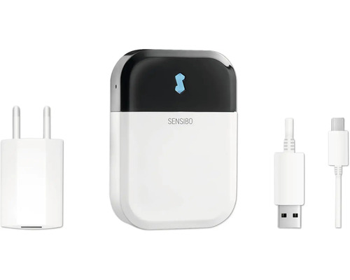 Sensibo Air Klimaanlagensteuerung mit Netzteil und USB Kabel