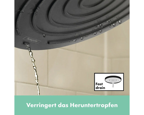 Duschkopf mit schneller Entleerung