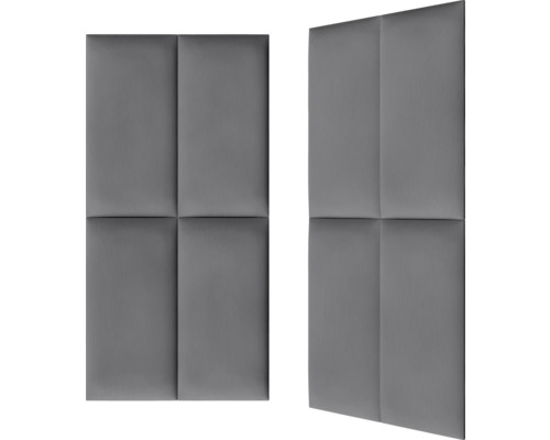 Zwei graue Akustikpaneele