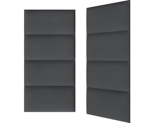 Zwei Schallschutzpaneele mit rechteckigen Abschnitten