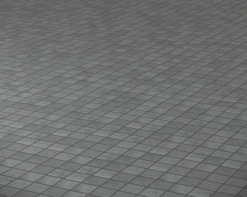 Fliesenboden mit quadratischen Fliesen