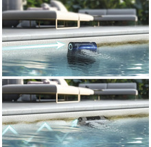 Aiper Scuba S1 Pro 2025 grau Poolroboter für Pools bis zu 200 m², kabellose Reinigung von Boden und Wänden, 22.740 l/h Durchflussrate, 180 Minuten Akkulaufzeit