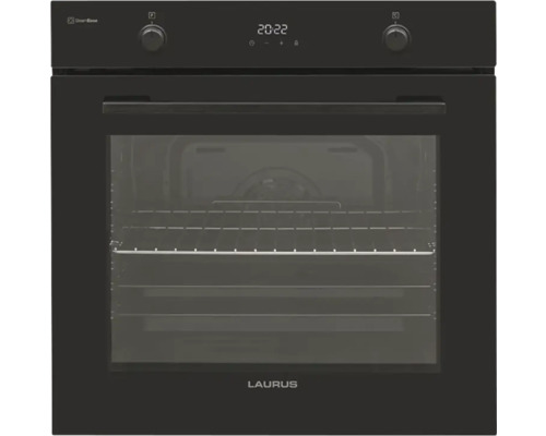 LAURUS Backofen mit Sichtfenster und Bedienknöpfen