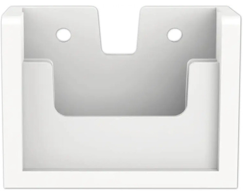 Broschürenhalter aus Kunststoff zur Wandmontage