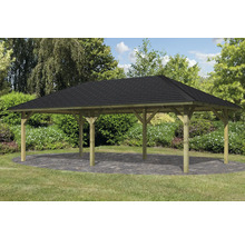 Pavillon Karibu Classic Dannau 2 im Set 359 x 706 cm kesseldruckimprägniert