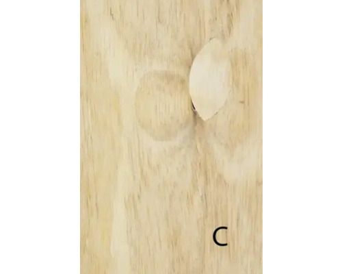 Holzbrett mit Astloch