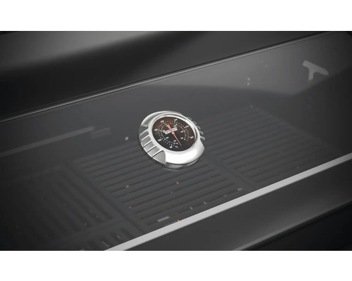 Grillthermometer auf einem Grill