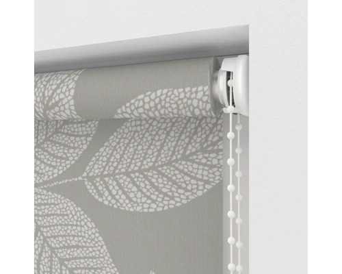 Rollo mit Blattmuster und Kettenzug