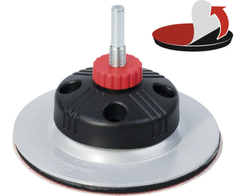 Schleifteller mit Kletthaftung für Schleifscheiben