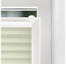 Detailaufnahme eines Doppelrollos am Fenster