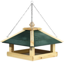Vogelhaus aus Holz mit Kette zum Aufhängen