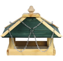 Vogelhaus mit Kette zur Aufhängung