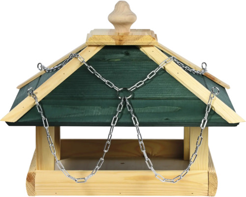 Vogelhaus mit Kette zur Aufhängung