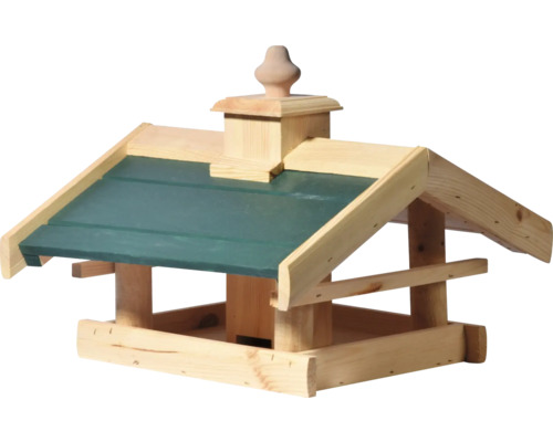 Vogelhaus aus Holz mit Dach