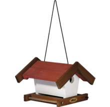 Vogelhaus mit Dach und Aufhängung