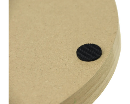 Möbelgleiter aus Gummi auf Holz