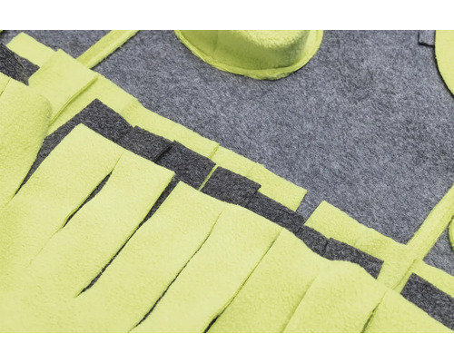 Hundeschnüffelteppich aus Filz mit Versteckmöglichkeiten für Futter