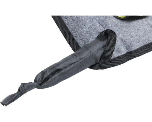 Detailansicht einer Hundetragetasche