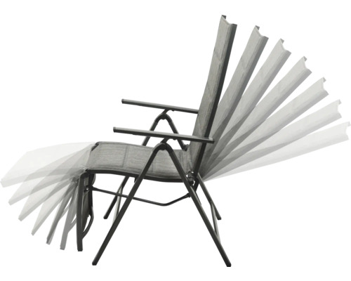 Gartenstuhl mit verstellbarer Rückenlehne