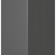 Held Möbel Küchenzeile mit Geräten Mailand 320 cm Frontfarbe grau Hochglanz Korpusfarbe graphit-thumb-10