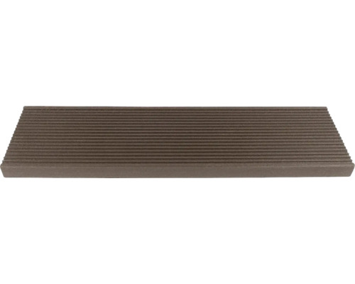 Terrassendiele aus Kunststoff mit gerillter Oberfläche