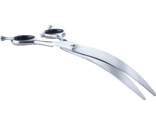 Gebogene Schere aus Metall