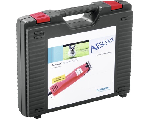 Aesculap Favita Speed Tierhaarschneidemaschine im Koffer