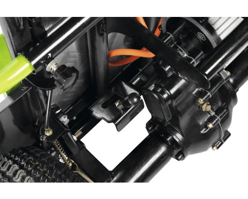 Detailaufnahme der Motoraufhängung eines Motorgeräts