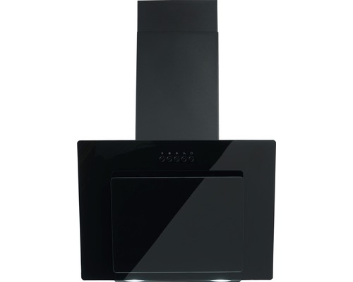 Schwarze Dunstabzugshaube für die Küche