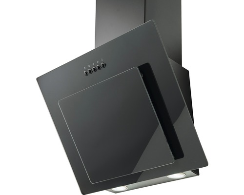 Dunstabzugshaube aus Glas und Metall