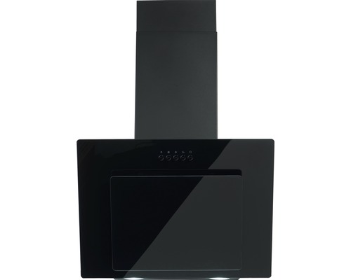 Schwarze Dunstabzugshaube für die Küche